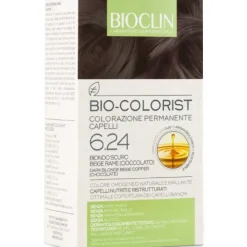 Bioclin Bio Colorist Colorazione Permanente 6.24 Biondo Scuro Beige Rame