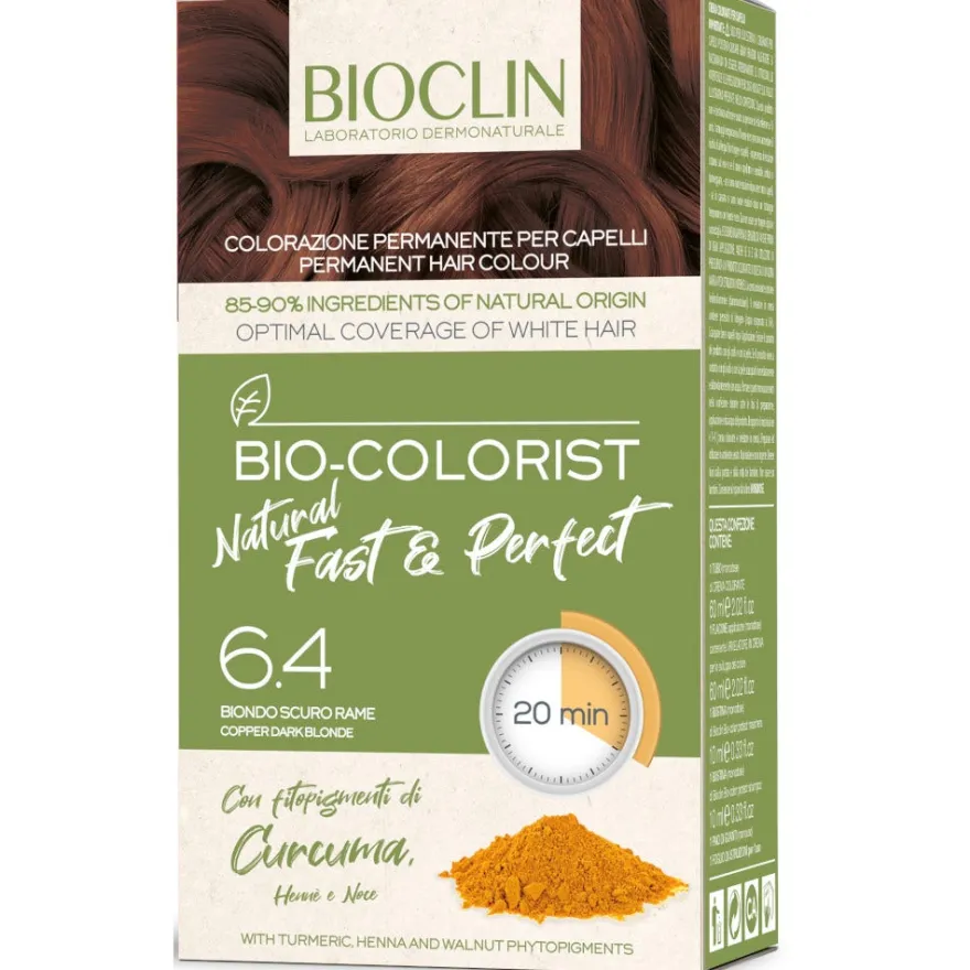 Bioclin Bio-Colorist Natural Fast E Perfect 6.4 Biondo Scuro Rame
