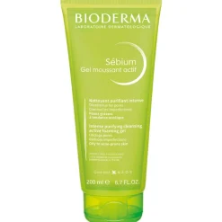 Bioderma Sebium Moussant Actif Gel Detergente Pelle Grassa 200ml