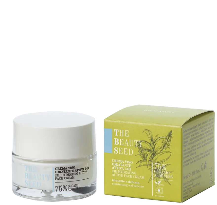 Bioearth Crema Viso Idratante Attiva 24h 50ml