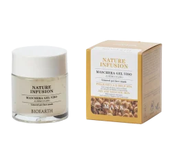 Bioearth Maschera Gel Viso Semi Di Lino 100ml