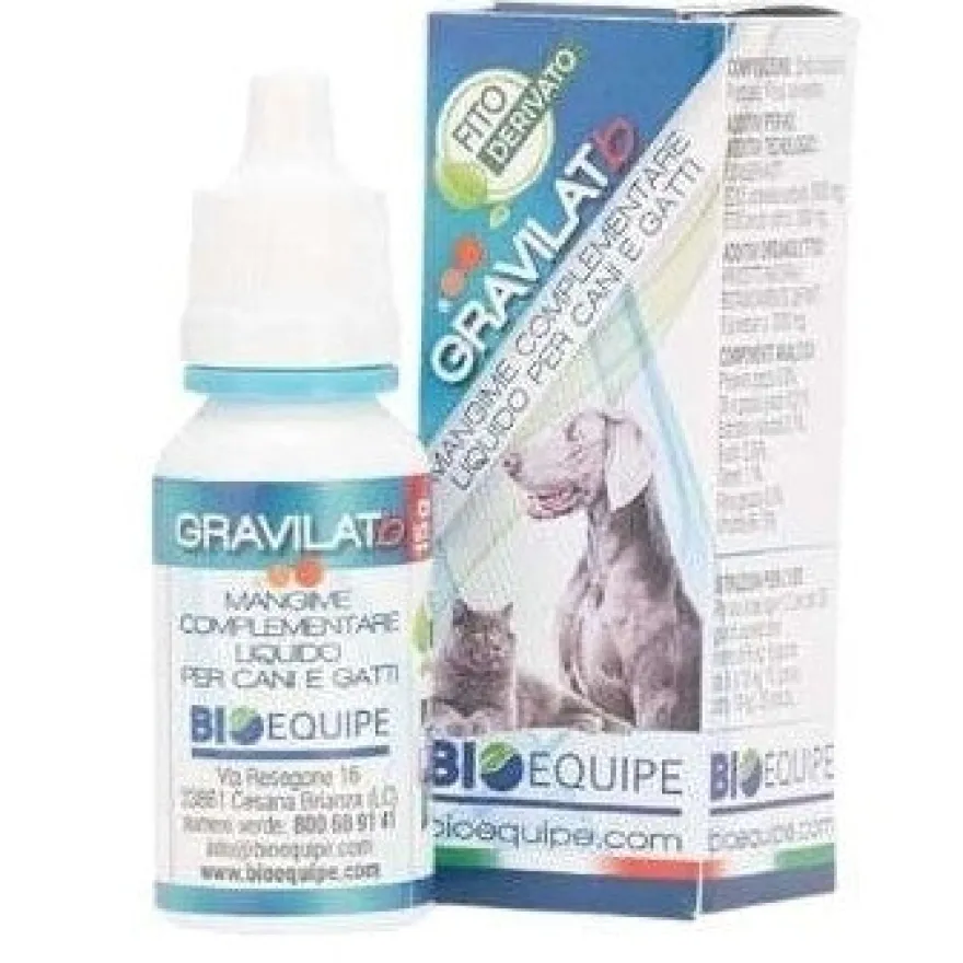Bioequipe GravilatB Mangime Complementare Liquido Per Cani E Gatti 30ml
