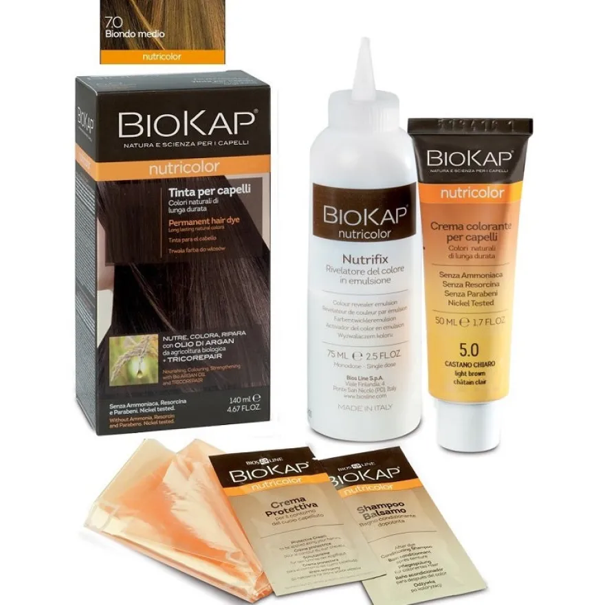 Biokap Nutricolor Tinta Capelli 7,0 Biondo Medio