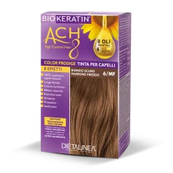 Biokeratin ACH 8 Kit Tinta Per Capelli 6/MF Biondo Scuro Marrone Freddo