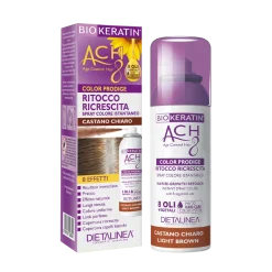 Biokeratin Ach8 Ritocco Ricrescita Spray Castano Chiaro 75ml