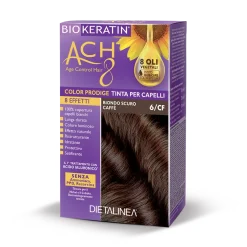 Biokeratin Ach8 Tinta per Capelli Biondo Scuro Caffè 6/CF
