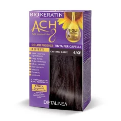 Biokeratin Ach8 Tinta per Capelli Castano Caffè 4/CF