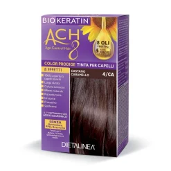Biokeratin Ach8 Tinta per Capelli Castano Caramello 4/CA