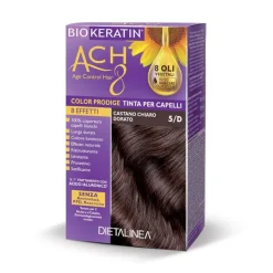 Biokeratin Ach8 Tinta per Capelli Castano Chiaro Dorato 5/D