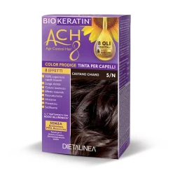 Biokeratin Ach8 Tinta per Capelli Castano Chiaro 5/N