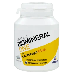 Biomineral One Lacto Plus Capelli 90 Compresse - Rinforza Capelli