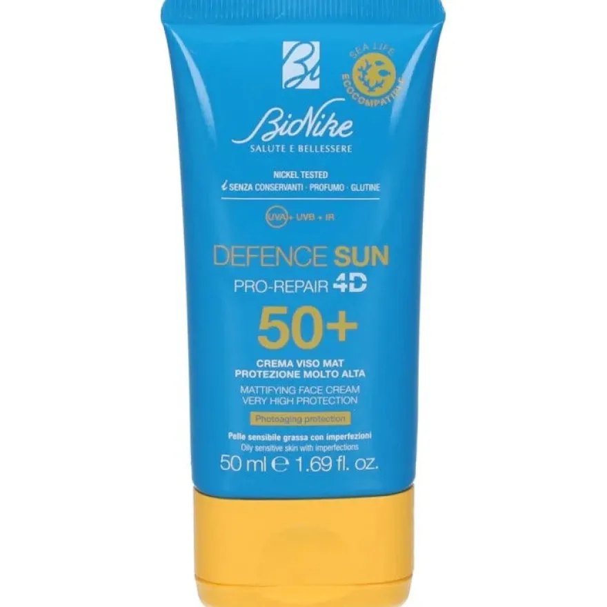 Bionike Defence Sun SPF50+ Crema Viso Mat 50ml