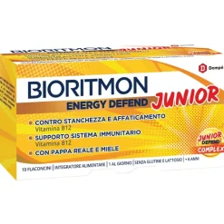 Bioritmon Energy Defend Junior 10 Flaconcini Da 10ml