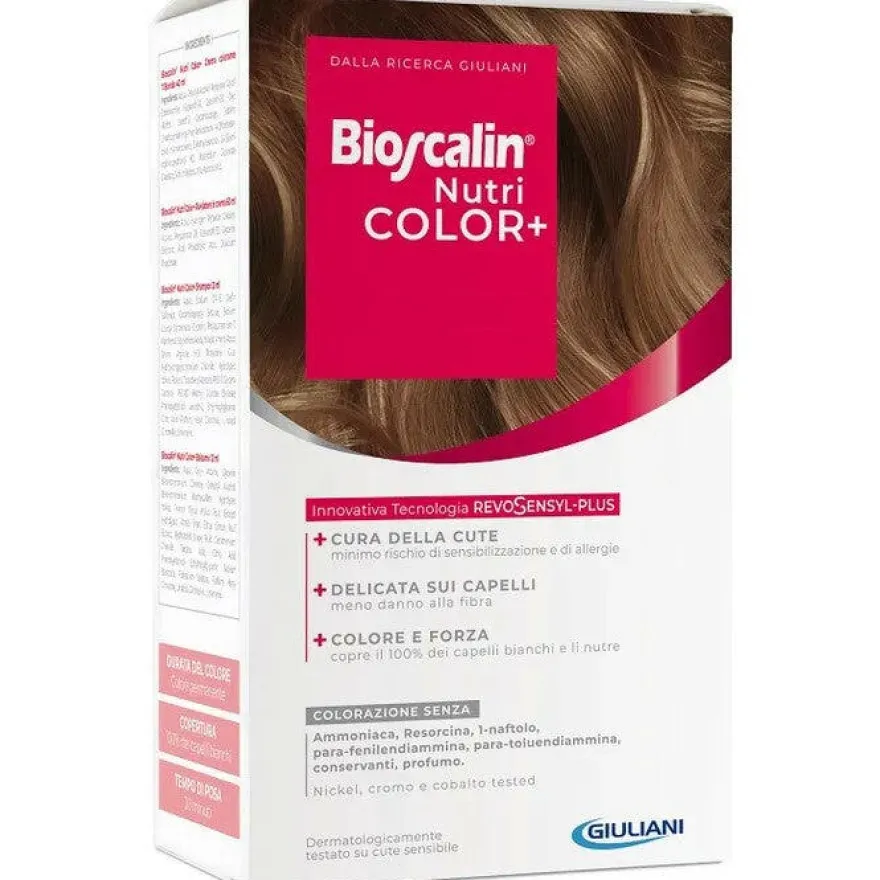Bioscalin Nutricolor Plus Colorazione Capelli Permanente 6.01 Biondo Scuro Freddo