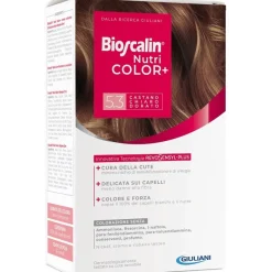 Bioscalin Nutricolor Plus Colorazione Capelli Permanente 5,3 Castano Chiaro Dorato