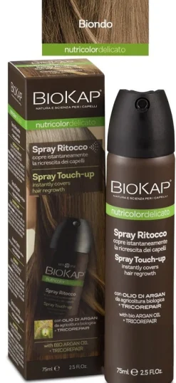 Bios Line Biokap Nutricolor Spray Ritocco Biondo 75ml