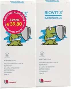 Biovit 3 Immunoplus Multipack 2x125ml Flaconi