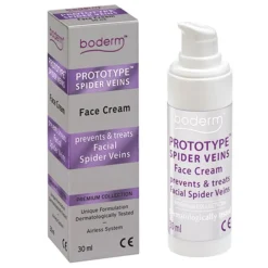 Boderm Prototype Spider Veins Crema Viso Per Teleangectasie 30ml