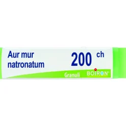 Boiron Aurum Muriaticum Natronatum Globuli 200Ch Dose 1g
