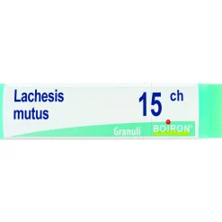Boiron Lachesis Mutus Globuli 15Ch Dose 1g