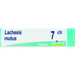 Boiron Lachesis Mutus Globuli 07Ch Dose 1g