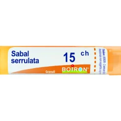 Boiron Sabal Serrulata Granuli 15Ch Tubo 4g