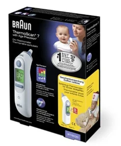 Braun TermoScan7 Termometro Auricolare+ 1 Termometro Giocattolo Bambini 0m+