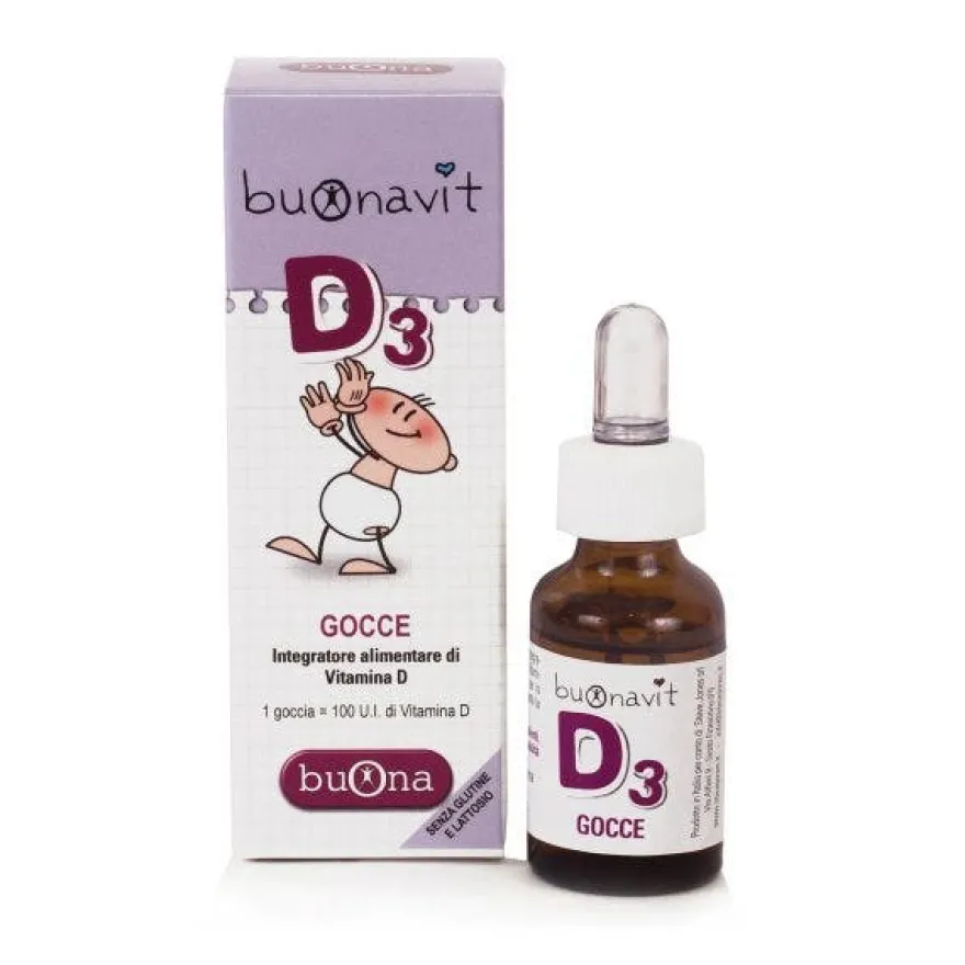 Buonavit D3 12ml - Integratore Vitamina D Alta Qualità