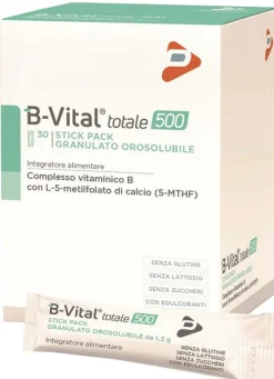 B-vital Totale 500 30 Stick Pack da 1,2 g