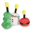 Camon Candele Natalizie in Peluche Con Squeaker Per Cani