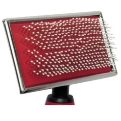 Camon Cardatore Con Denti In Acciaio Punte Arrotondate Per Cani E Gatti 12x8cm