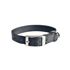 Camon Collare In Nylon Per Cani Colore Nero 15x450mm