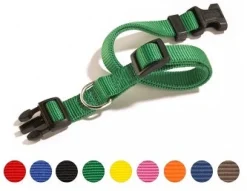 Camon Collare Regolabile A Sgancio Per Cani 20-25cm Colore Nero F140/03