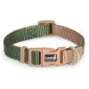 Camon Collare Regolabile Double Premium Verde/Ecru Per Cani Cuccioli 20x360cm/480mm