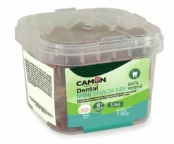 Camon Dental Snack Forma Mini Dentini Con Riso Per Cani 140g