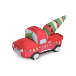Camon Gioco Carro Attrezzi Natalizio Con Squeaker Per Cani