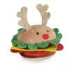 Camon Gioco Hamburger in Poliestere Con Squeaker Per Cani