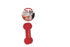 Camon Gioco Osso Con Punte E Squeaker Per Cani Diametro 13,5cm