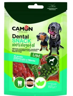 Camon Snack Dentale AnimalVeg Taglia M Due Gusti Cani 157g