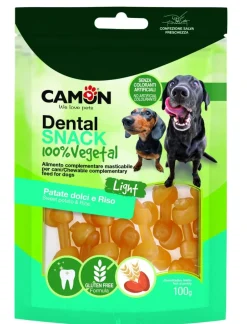Camon Snack Osso Annodato Di Patata Dolce E Riso Cani 100g