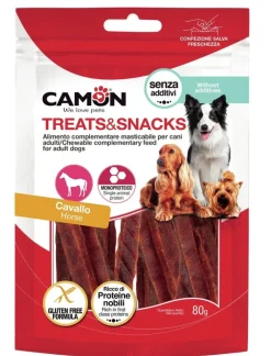 Camon Strips di Cavallo Snack Per Cani 80g