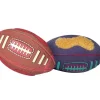 Camon Treccia Palle Rugby In Vinile Per Cani 19cm