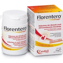 Candioli Florentero Fast Mangime Complementare Cane/Gatto Barattolo Da 12 Compresse Appetibili Da 2g
