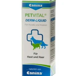 Canina Petvital Derm Liquid Mangime Complementare Cane 25ml