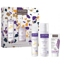 Cattier Paris Cofanetto Crema Giorno50ml + Latte struccante 50ml + Maschera 50ml