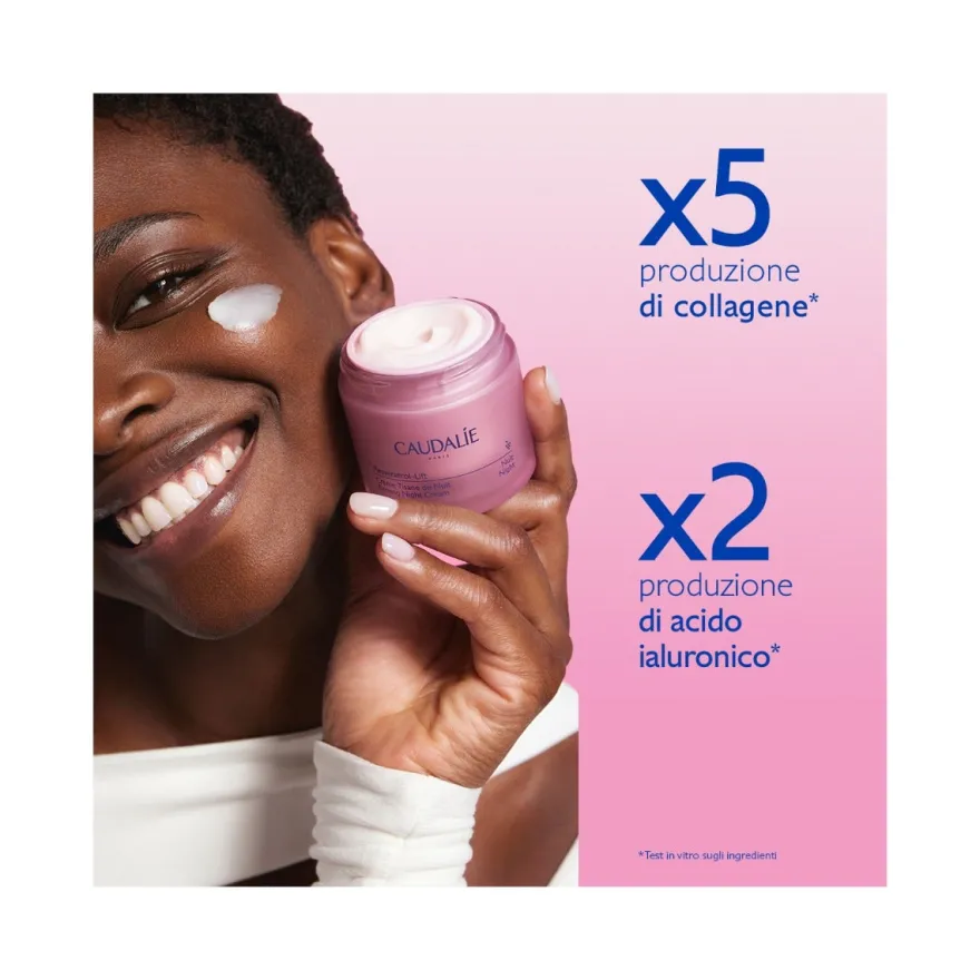Caudalie Resveratrol-lift Crema Tisana Notte 50ml Idratante