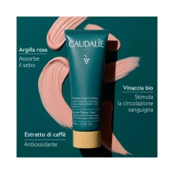 Caudalie Vinoclean Maschera Instant Detox Viso 75ml
