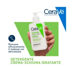 CeraVe Detergente Idratante Viso Pelle Da Normale A Secca Con Acido Ialuronico E Ceramidi 473 ml