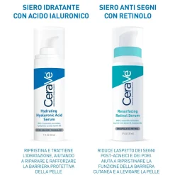 CeraVe Siero Idratante Viso con Acido Ialuronico 30ml