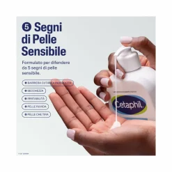 Cetaphil Crema Detergente Schiumogena Idratante 236ml